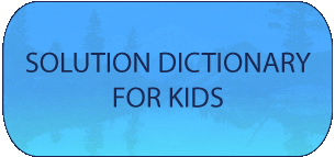 solution dictionary for kids